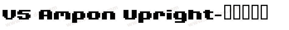 V5 Ampon Upright字体转换